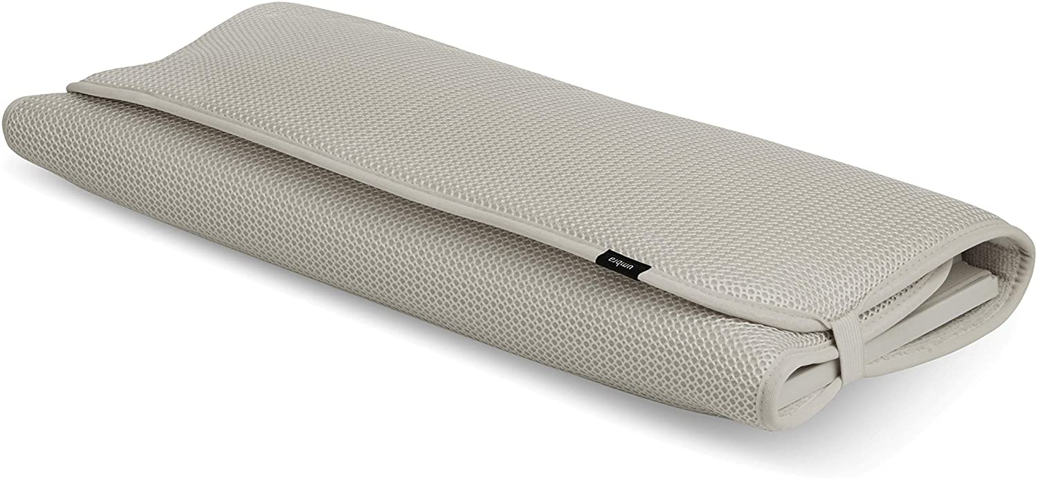 TAPPETO PIEGHEVOLE ASSORBENTE CON SCOLAPIATTI DRY GREY