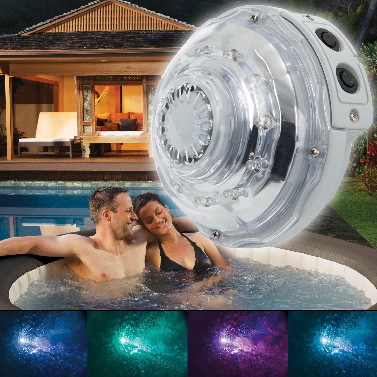 LUCE A LED IDROELETTRICA PER IDROMASSAGGIO SPA