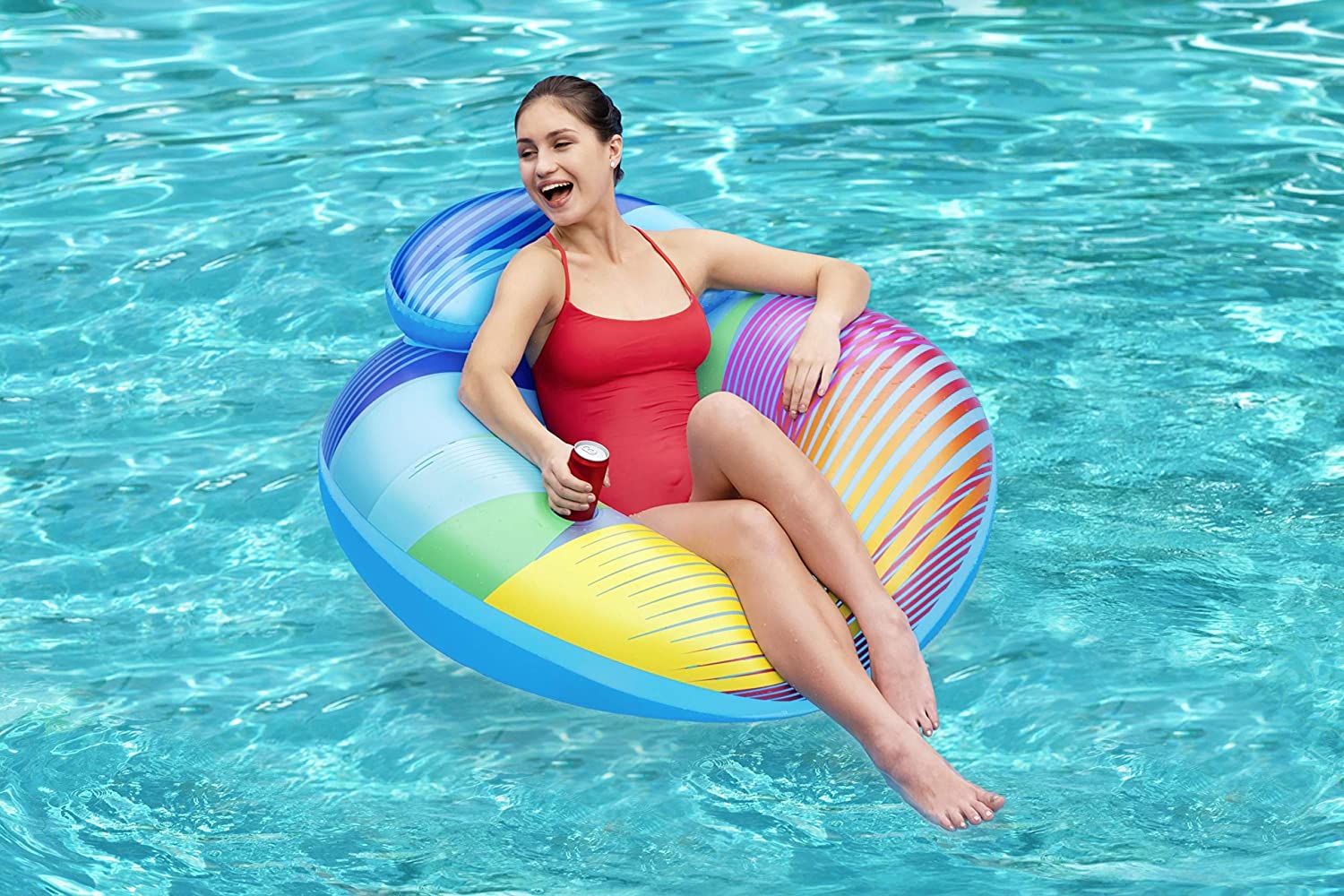 POLTRONA GALLEGGIANTE SWIM BRIGHT CON LUCI LED