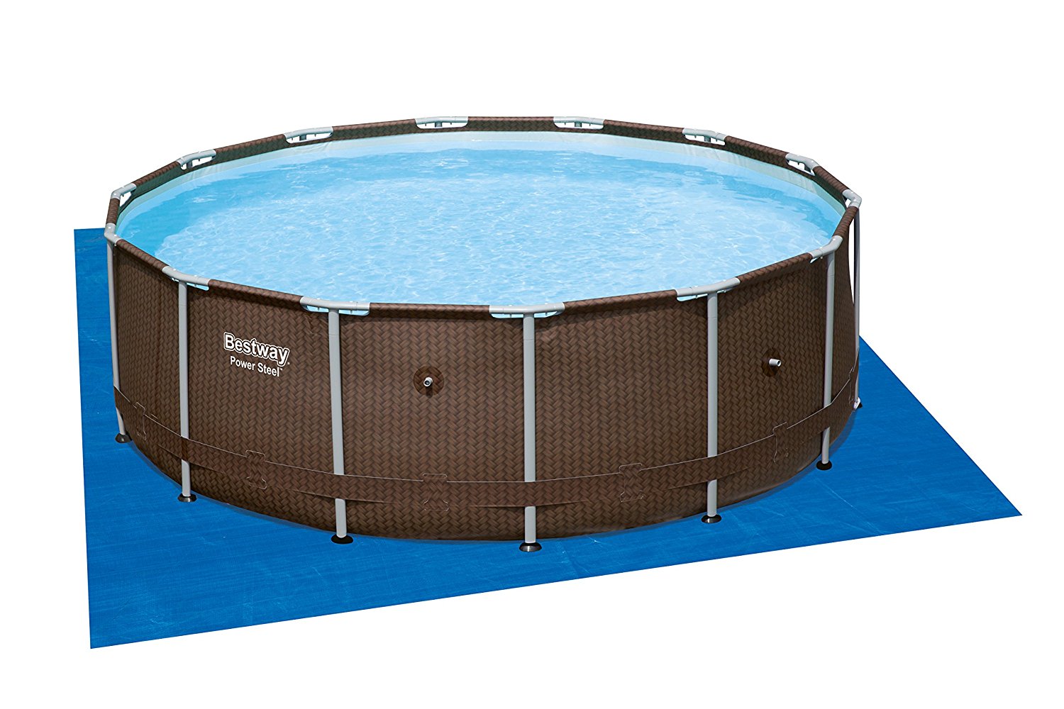 PISCINA STEEL PRO FRAME RATTAN 427X107CM