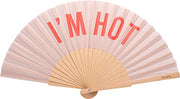 VENTAGLIO BEIGE - ABANICO I'M HOT