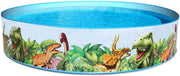 PISCINA RIGIDA DINOSAURI 244X244X46CM
