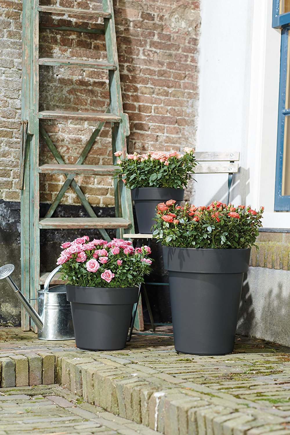 VASO GREEN BASICS TOP PLANTER 30CM COLORE A SCELTA
