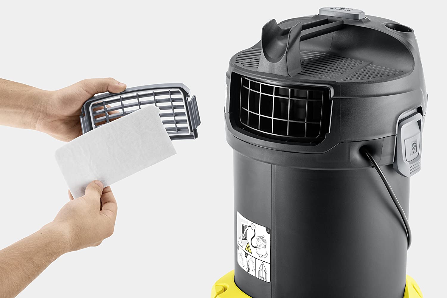 KARCHER AD 4 PREMIUM - ASPIRATORE SOLIDI E LIQUIDI 150 AIR WATT, SERBATOIO 17 LT