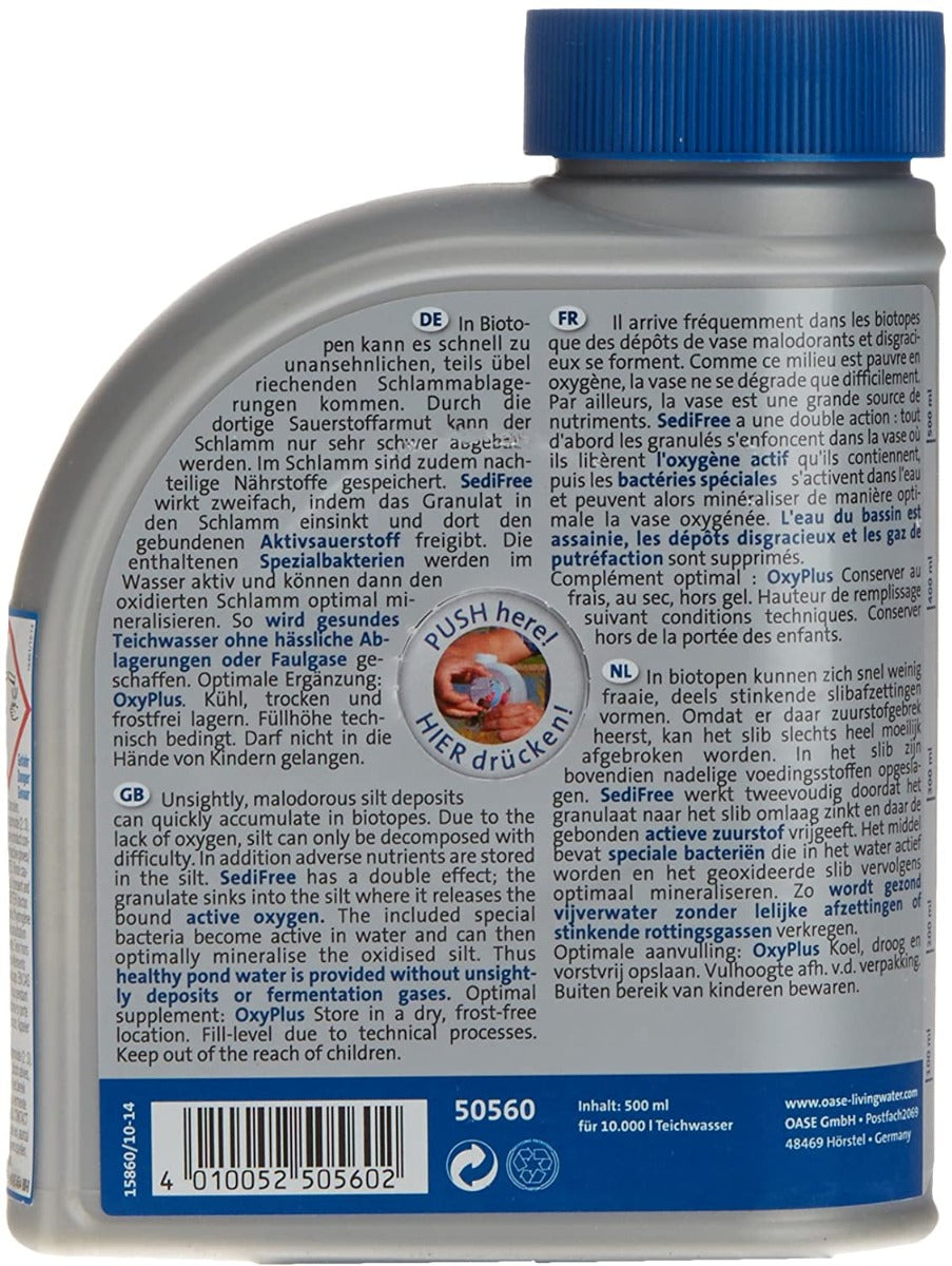 AQUAACTIV SEDIFREE 500ML OASE