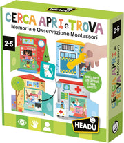 GIOCO, CERCA APRI E TROVA, MONTESSORI