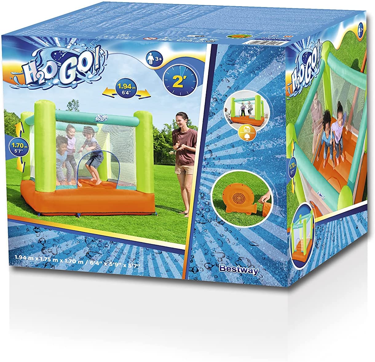 PLAYCENTER BOUNCER SALTA E VOLA 194X175X170CM