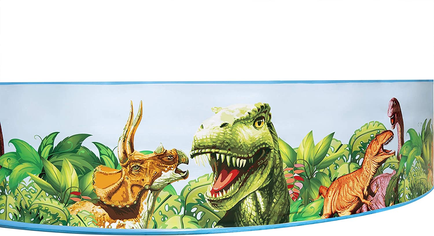 PISCINA RIGIDA DINOSAURI 244X244X46CM