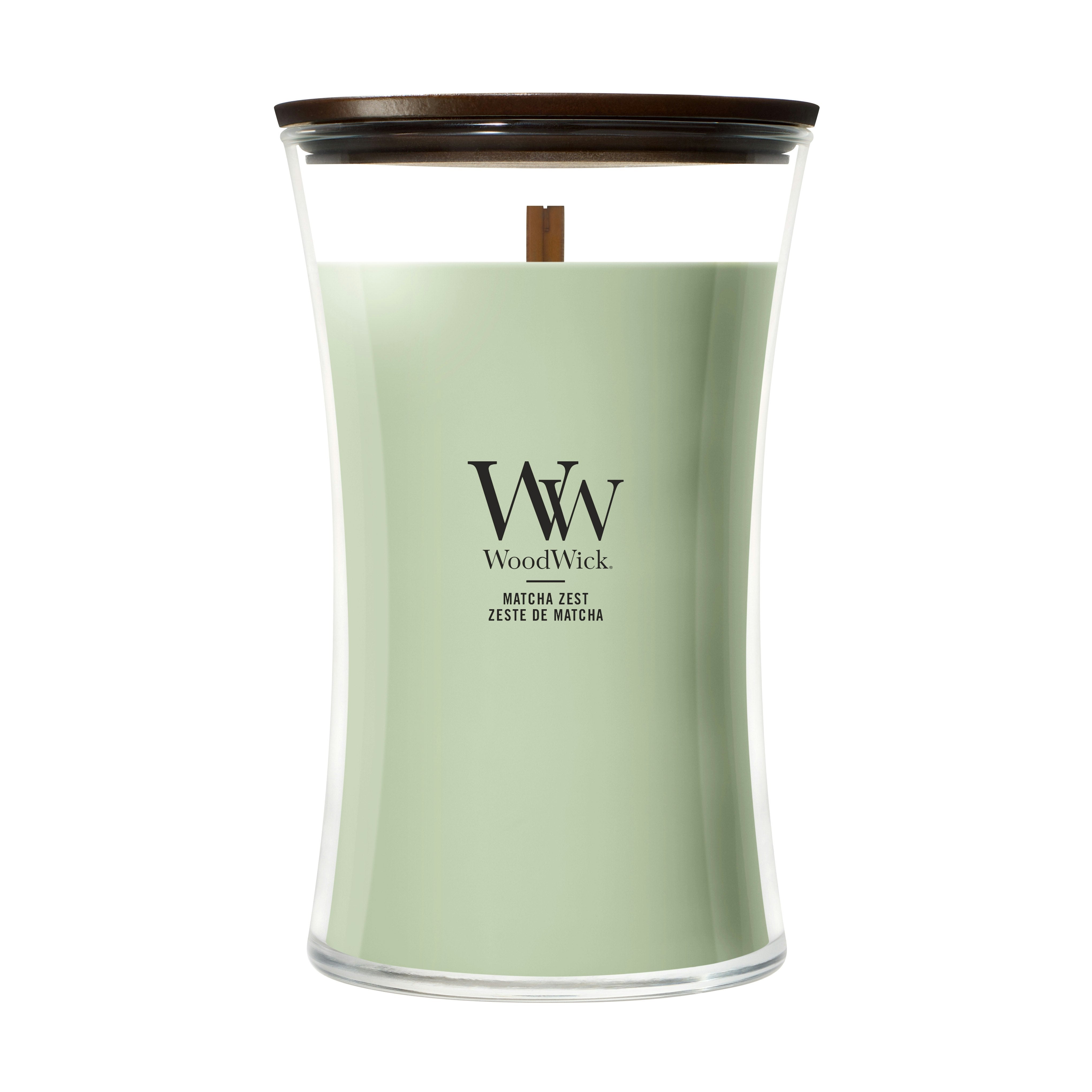 Candela Matcha Zest 609g Verde WoodWick
