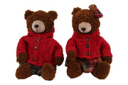 Orso con Felpa Rossa