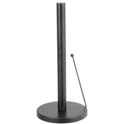 Supporto per Rotolo da Cucina in Acciaio 26 cm Nero Peraga Home