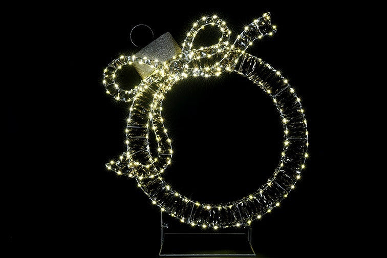 PALLA ORO GALAX M SU BASE – H100 CM IN METALLO