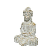 STATUETTA BUDDHA BIANCO 34CM