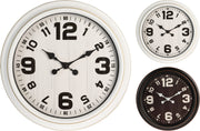OROLOGIO DA PARETE 40CM BIANCO O NERO ASSORTITO