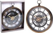 OROLOGIO PARETE INGRANAGGI DIAM.26CM