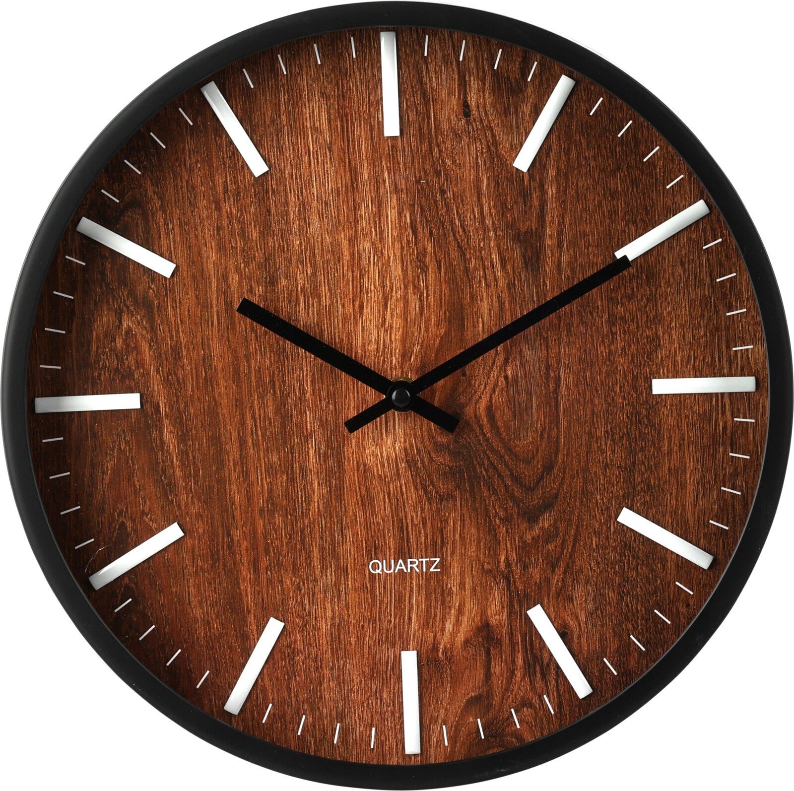 OROLOGIO DA PARETE 30CM EFFETTO LEGNO