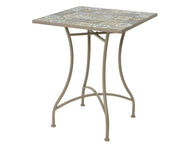 TAVOLO PIEGHEVOLE CON DECORAZIONE MOSAICO 58X58X72CM TOULOUSE