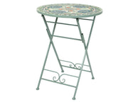 OFFERTA TAVOLO BISTRO CANCUN 60X76CM CON DUE SEDIE PIEGHEVOLI 39X46X93CM