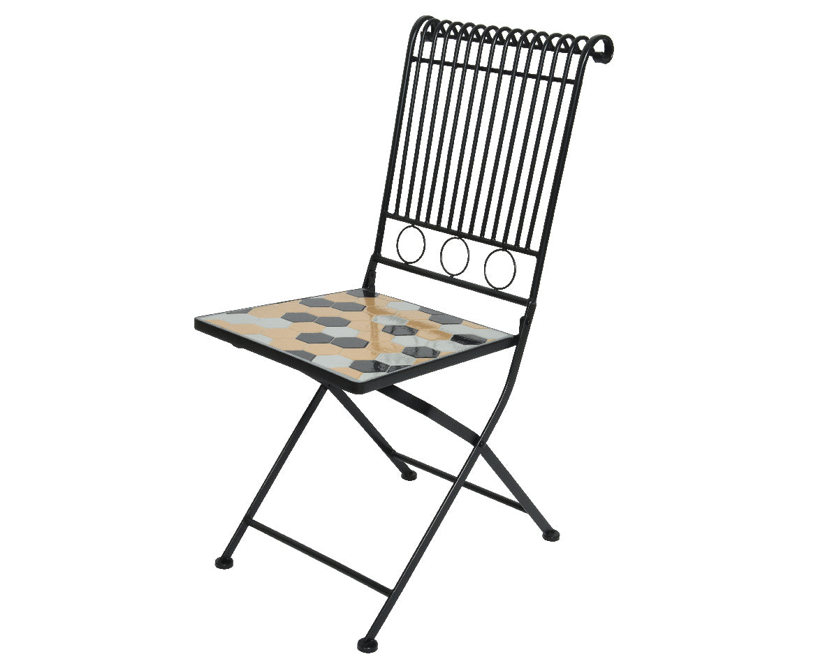 SET BISTROT PULA TAVOLO 58CM + 2 SEDIE
