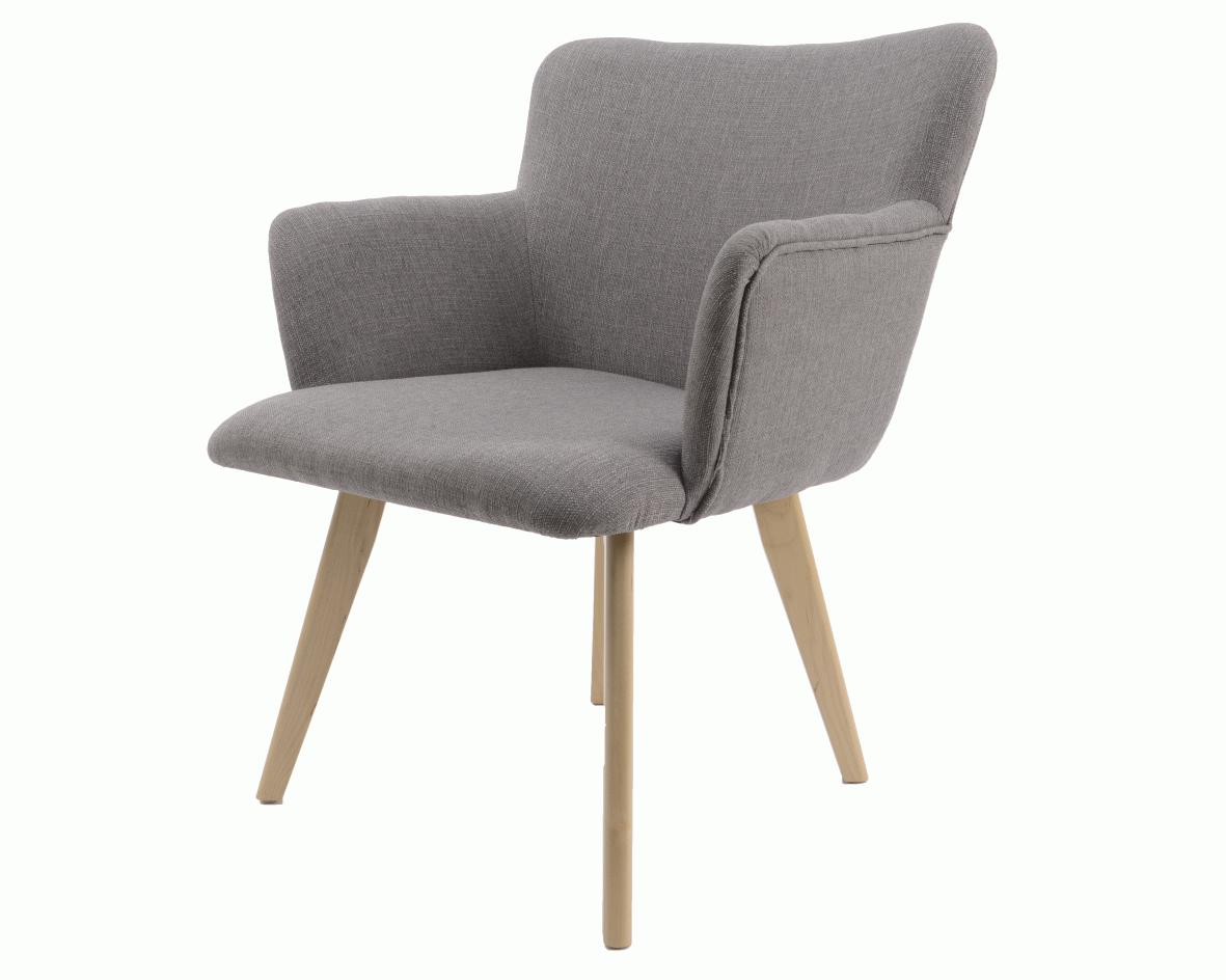 POLTRONA GRIGIA 66X57X78CM