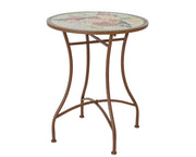 OFFERTA TAVOLO BISTRO ABERDEEN 58X71CM CON DUE SEDIE 38X51X9CM MOSAICO