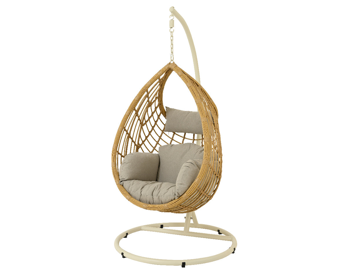 POLTRONA SOSPESA BOCA H196CM IN LEGNO