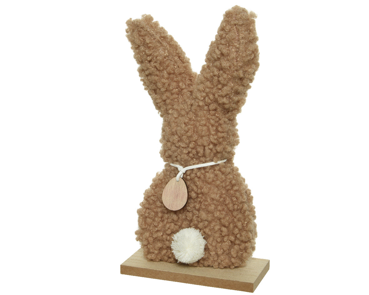 CONIGLIO di PASQUA TEDDY MARRONE 6X12X23,5CM