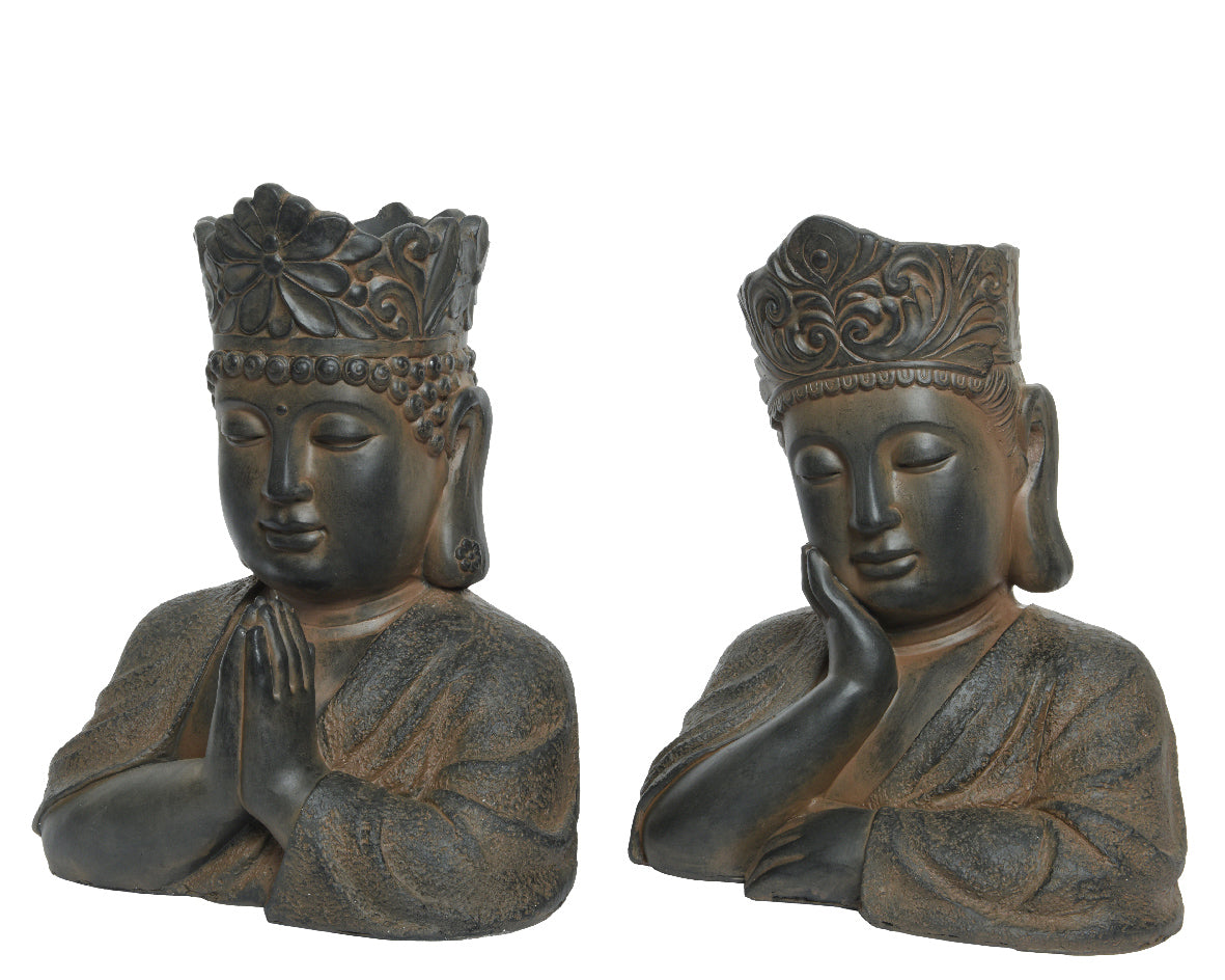 BUDDHA 30X44X53,5CM MARRONE MODELLO A SCELTA