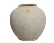 VASO CERAMICO BEIGE 27CM