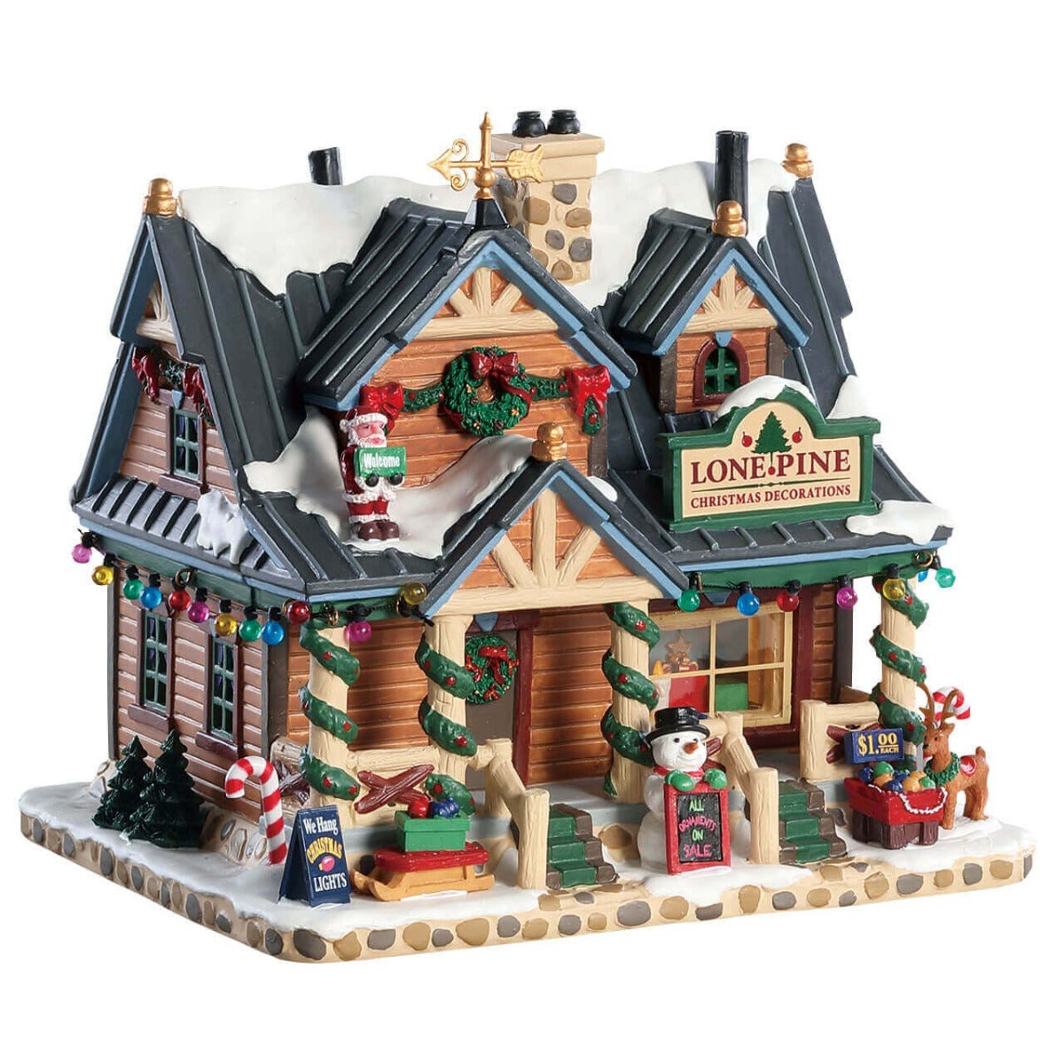 CASA DECORAZIONE DEI PINI - LONE PINE CHRISTMAS DECORATIONS