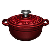 Cocotte in Ghisa con Coperchio e Confezione Regalo Merlot MAXWELL & WILLIAMS