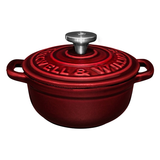 Cocotte in Ghisa con Coperchio e Confezione Regalo Merlot MAXWELL & WILLIAMS