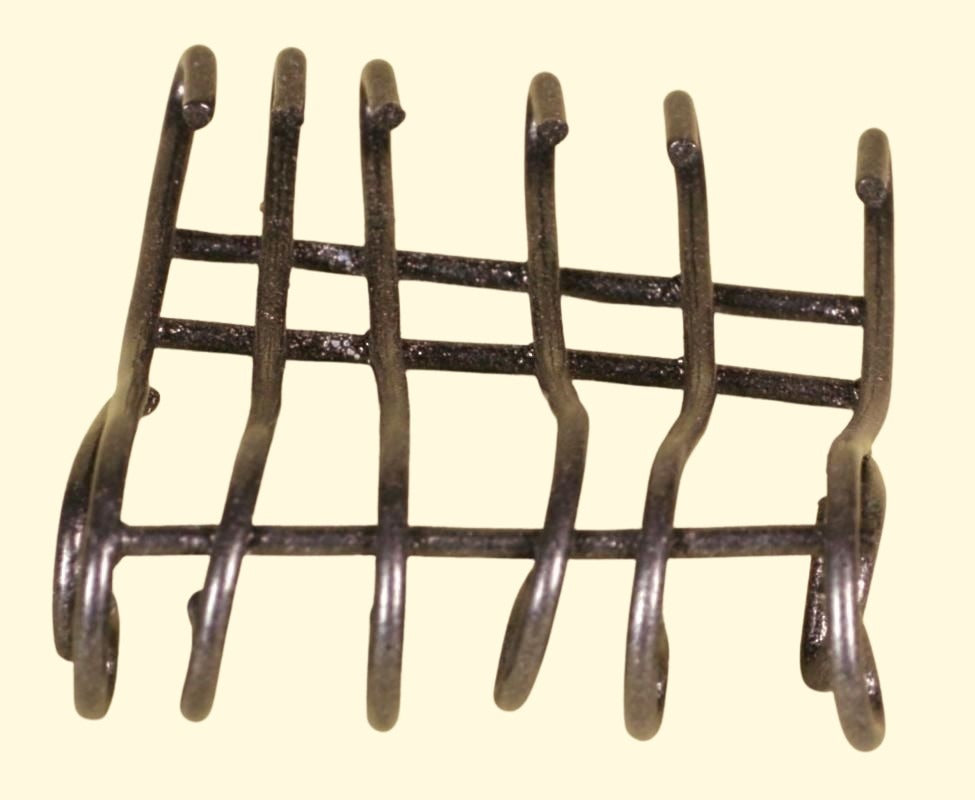 GRATA IN FERRO PER FINESTRA 5,5X4,5CM PER PRESEPE