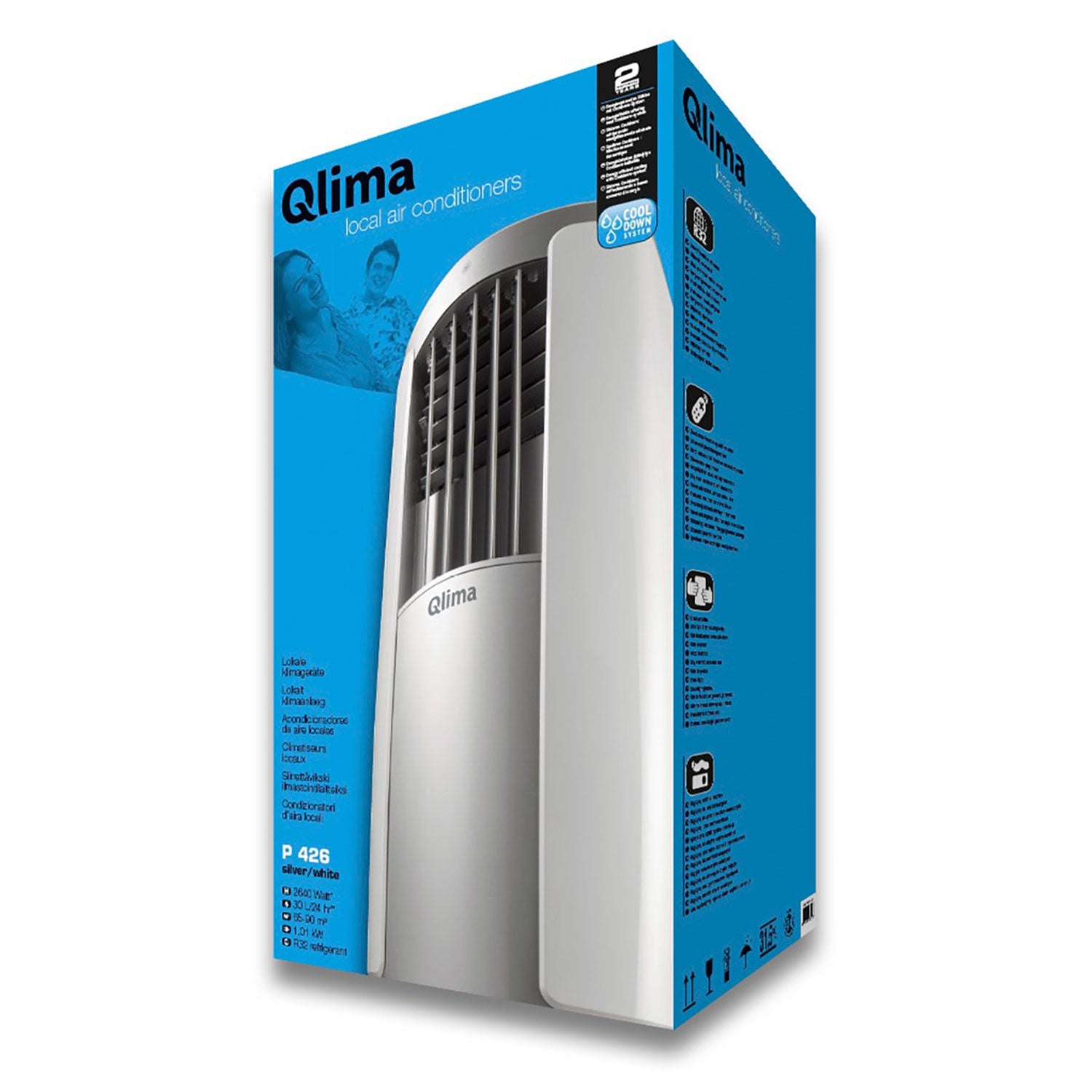 CONDIZIONATORE PORTATILE QLIMA P426