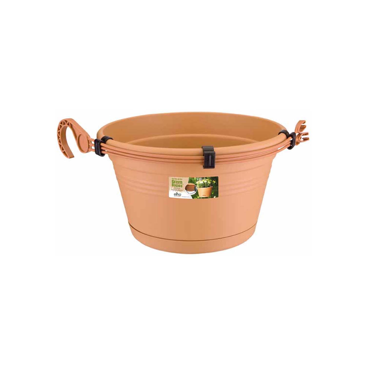 GREEN BASICS Hängekorbvase 28 cm Farbe nach Wahl