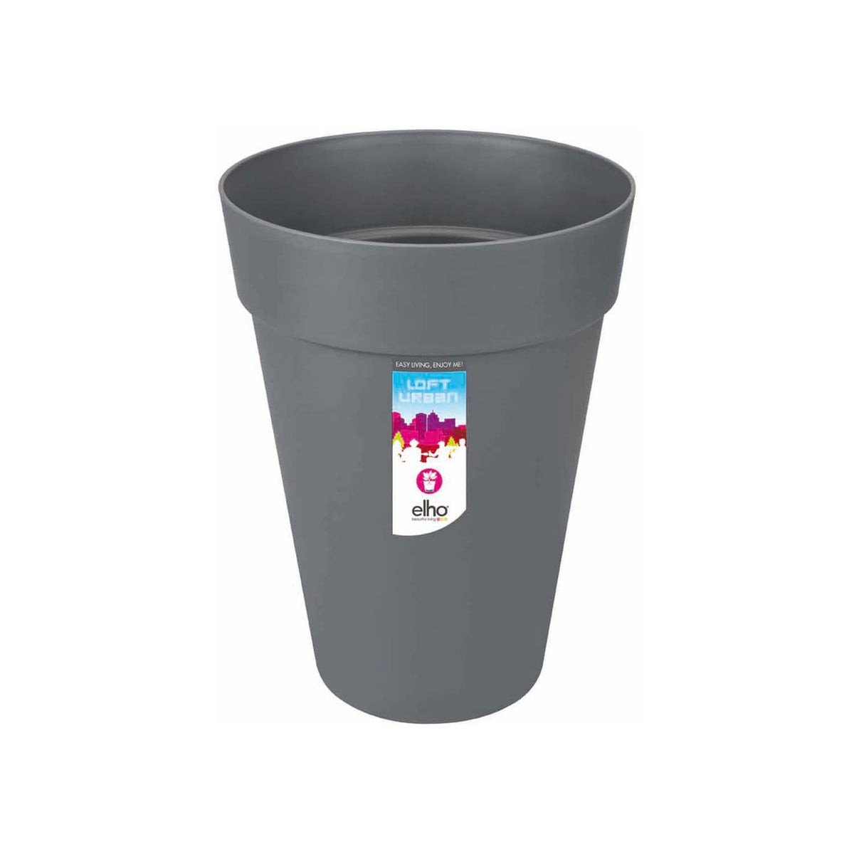 VASO LOFT URBAN ROUND HIGH 28CM COLORE A SCELTA