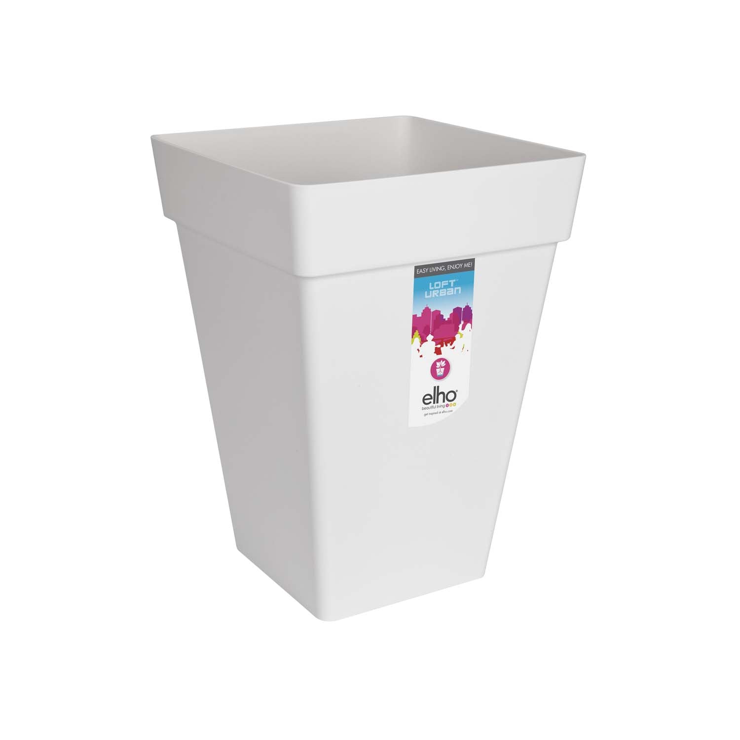 Loft Urban Square Vase, 30 cm hoch, Farbe nach Wahl