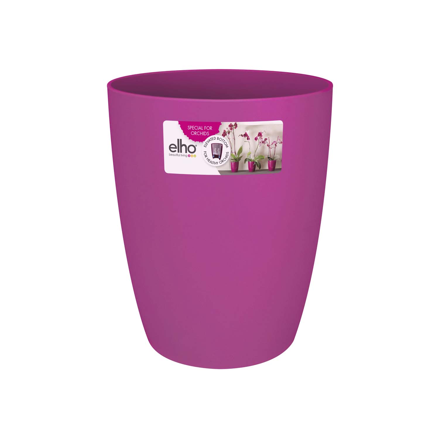 VASO ORCHIDEE BRUSSELS ORCHID HIGH 12,5CM COLORE A SCELTA