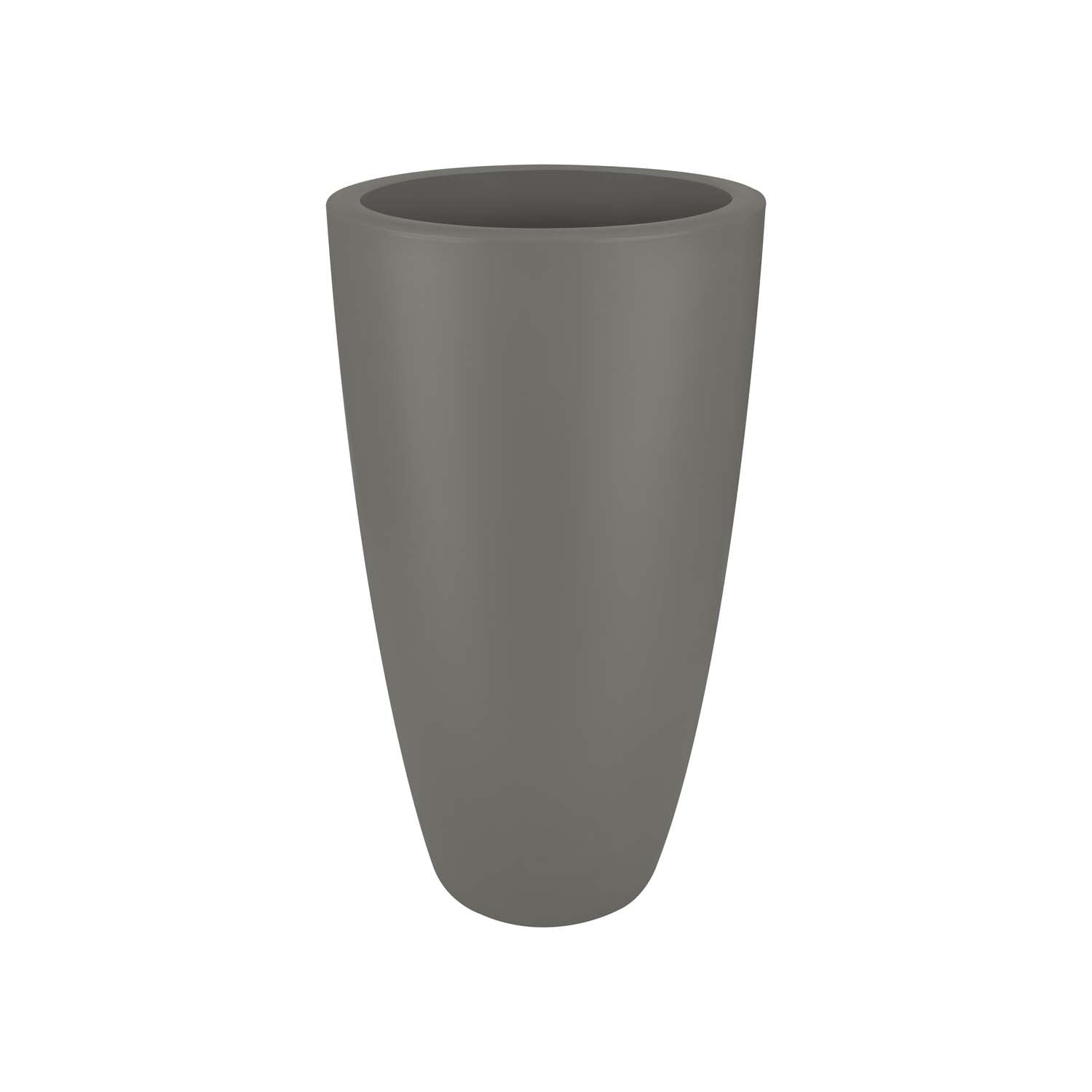 VASO PURE SOFT ROUND HIGH 40CM COLORE A SCELTA