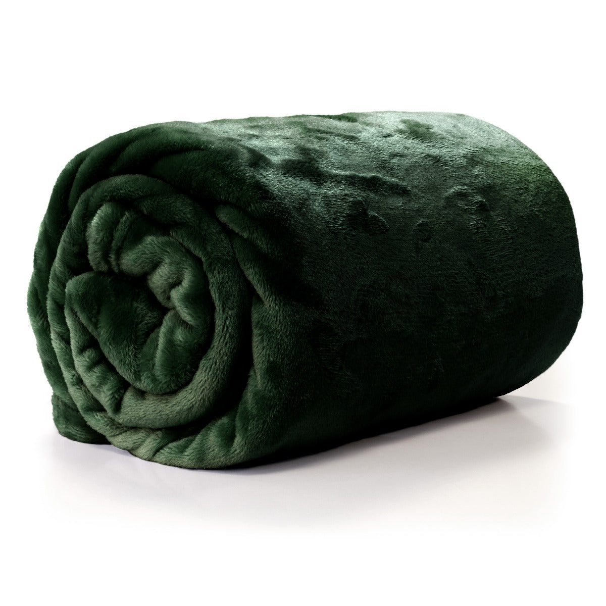 COPERTA PLAID ENZO 130X180CM VERDE SCURO