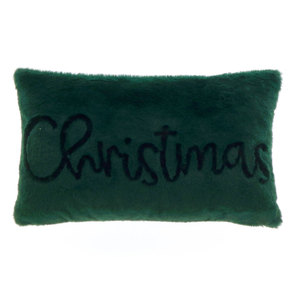 CUSCINO SCRITTA CHRISTMAS 30X50CM VERDE