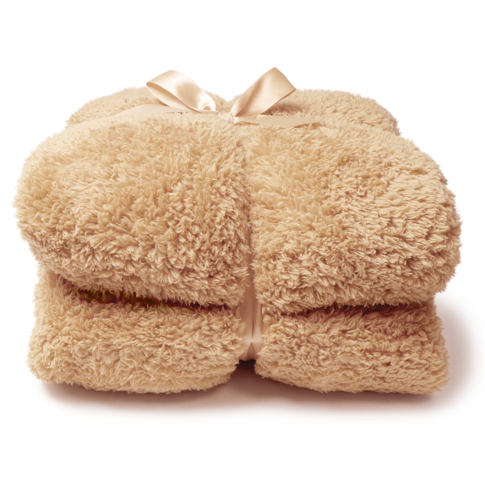 COPERTA PLAID TEDDY 150X200CM BEIGE