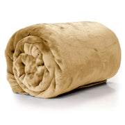 COPERTA PLAID ENZO 130X180CM LATTE