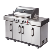 BARBECUE KANSAS II PRO 4 SIK PROFI TURBO A GAS