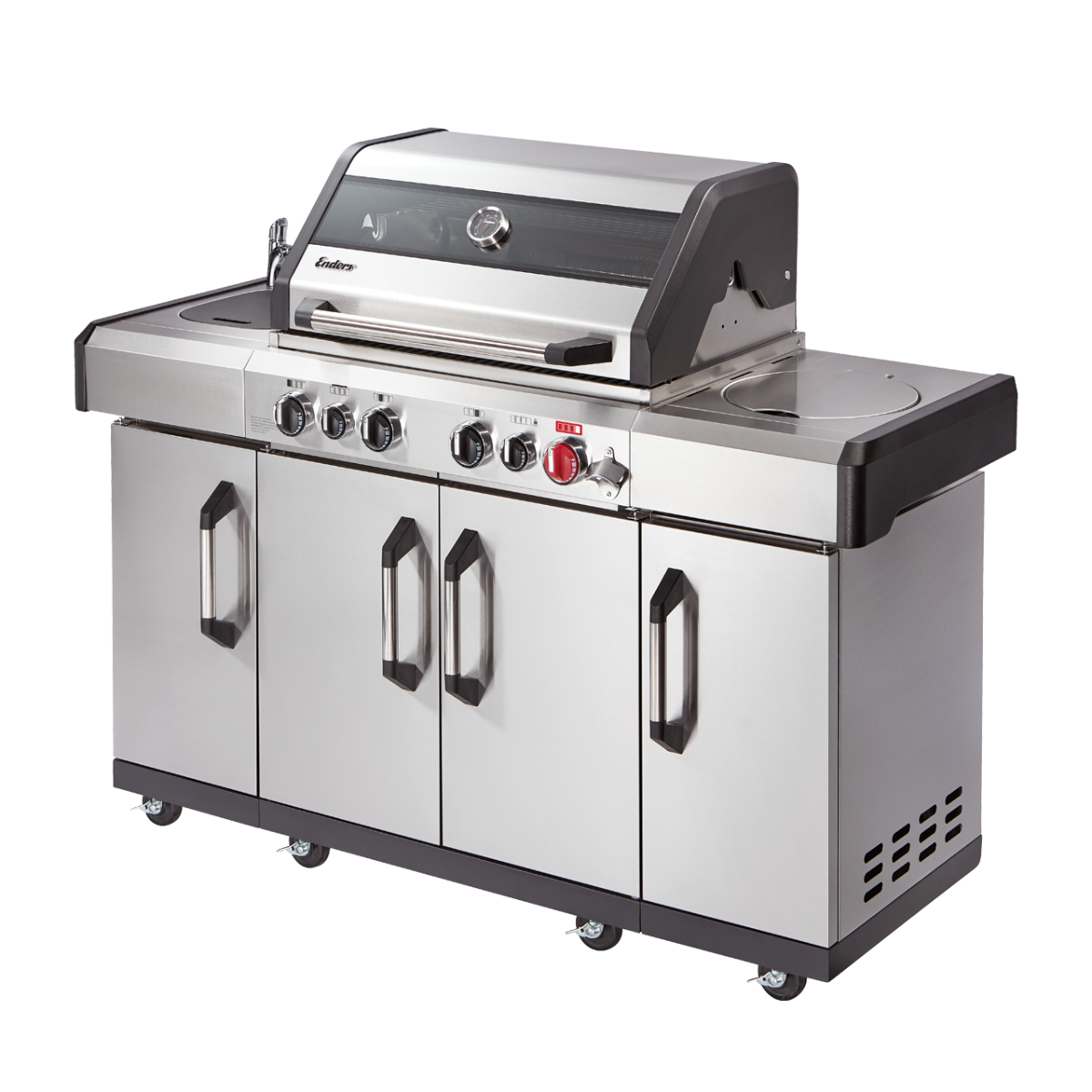 BARBECUE KANSAS II PRO 4 SIK PROFI TURBO A GAS