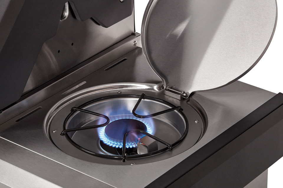 BARBECUE KANSAS II PRO 4 SIK PROFI TURBO A GAS