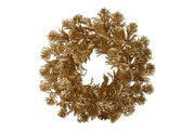 GHIRLANDA CABOMA, COLORE ORO, Ø23CM
