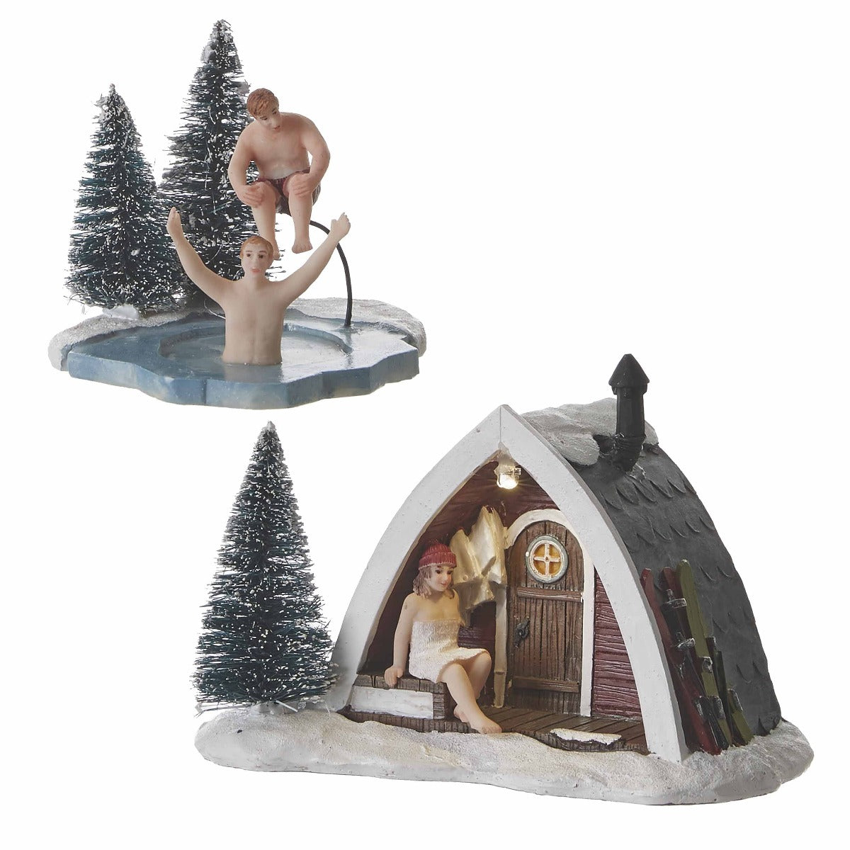 SAUNA - SAUNA RITUAL BATTERY OPERATED 2 PIECES