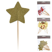 Stuzzicadenti Natalizi 13cm - Rosso Modello Assortito