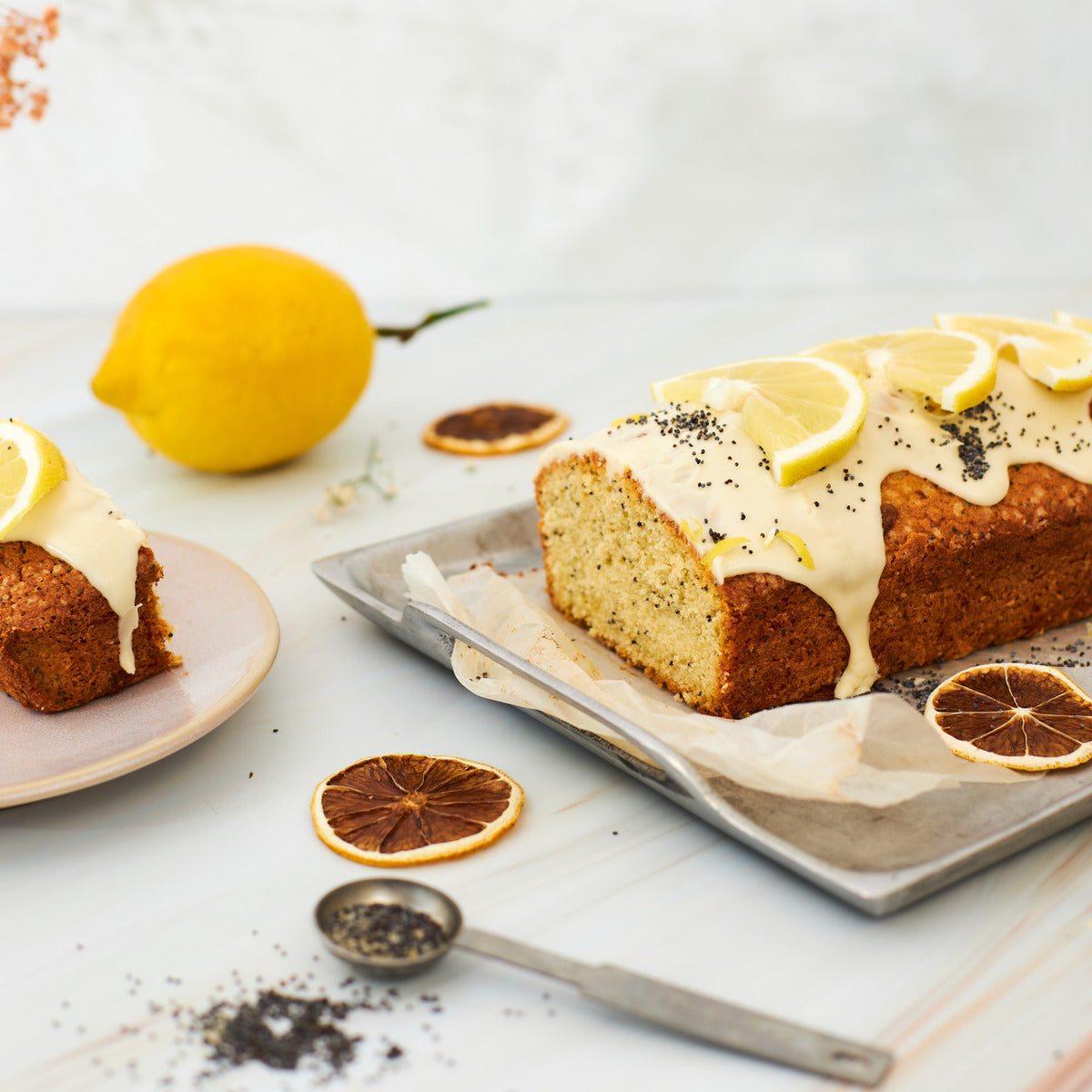 Preparato per Torta in Busta Limone Papavero 350g Pineut